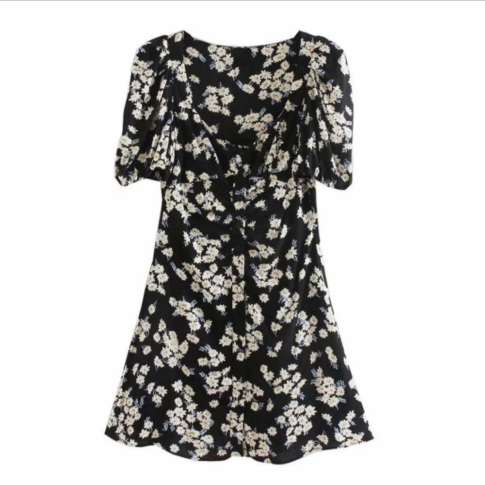 NEW Zara flower dress